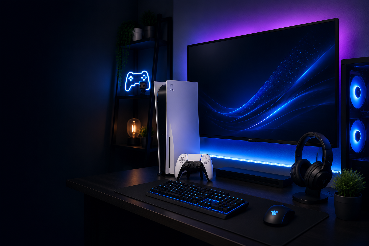 GameSmart gaming setup